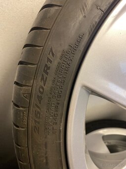 5x100 R17 7J ET46 Originál Seat + 215/40 R17 Nexen (2023) - 4
