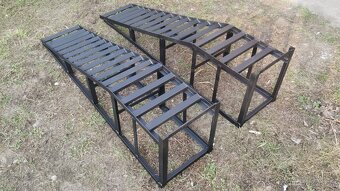 Nájezdy servisní nájezdové rampy na auto 134x35x28 - 4