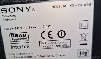 4k Smart TV Sony 165cm Dvb-t2 - 4