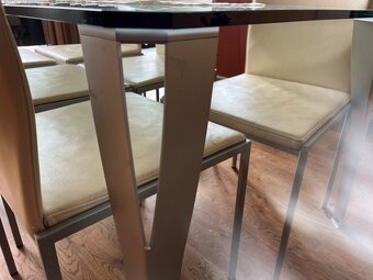 Jídelní židle kožené KFF - 4