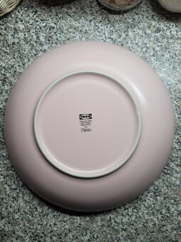 Růžová servírovací mísa STENTICKA zn. IKEA - 4