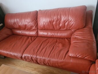 Křeslo z pravé kůže - 4