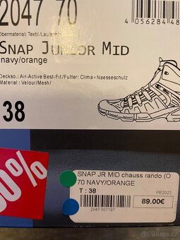 Dětské pohorky Meindl - vel. 38 - 4