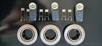 Podhledová svítidla + patice GU10 + 16 ks LED GU10 žárovek - 4