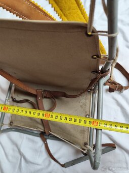 Retro dětská sedačka na kolo - 4