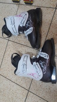 Prodám dětský lyžařský set  atomic 110cm - 4