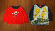 4x tričko dlouhý rukáv vel.92 - 4