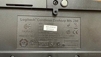 Bezdrátová klávesnice Logitech MK250 - 4