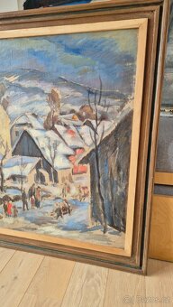 Oldřich Kerhart - Zima v Statenicích (1918) - 4