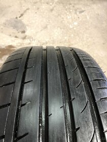 Prodám alu kola OZ rozteč 5x120 + pneu 255/60/18 - 4