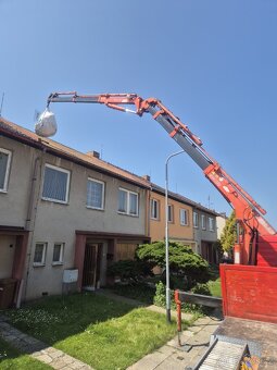 Přeprava práce z hydraulickou rukou autodoprava - 4