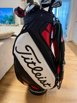 Titleist Tour Series Premium stand bag černá/červená - 4