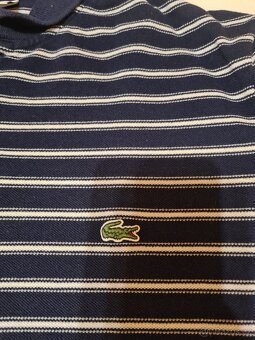 Lacoste polo triko nové, pouze vyprané - 4