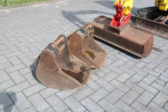 špičkový stav - minibagr Komatsu PC16R-3HS - 4
