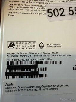 Apple iPhone 15 Pro 128GB - 4