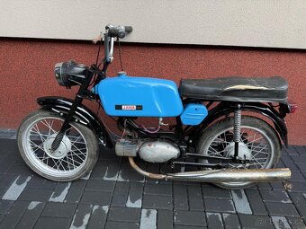 Jawa 23 Mustang bez TP, modrý 6. - 4