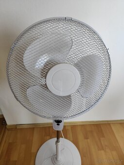 VENTILÁTOR BÍLÝ stojanový SSVF 45 A1 Silvercrest NOVÝ - 4