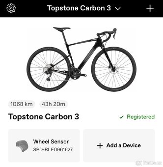 Prodám gravel Cannondale Topstone Carbon 3 - 4