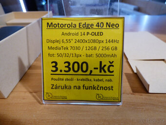 Motorola EDGE 40 Neo - 12GB RAM a 256GB ROM - 4