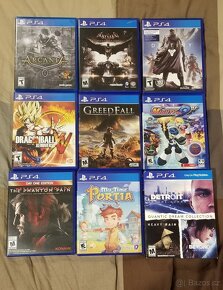 VÝMĚNA nebo prodej: Nabídněte. Playstation4 (PS4) hry PS5 - 4