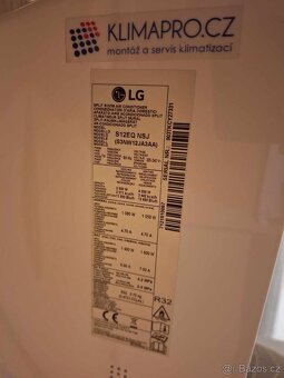 Nástěnná klimatizace LG 3,5 kW - 4