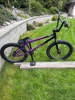 BMX kolo CTM POP Hi-Ten, černá/fialová 20,5 - 4