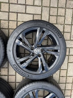 ORIGINÁL Alu Volkswagen Valencia R17,5x112 - TOP STAV, LETNÍ - 4