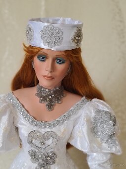 porcelánová panenka rustie cca 110 cm vysoká - 4