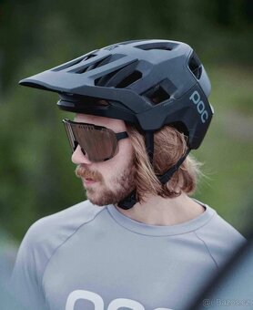 Cyklistická helma POC Kortal - Uranium Black Matt 55-58 cm - 4