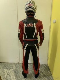 Moto kombinéza kožená - SPYKE slevněno - 4