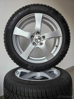 ALU Skoda Karoq 5x112 Zimní Michelin 215/55/17 - 4