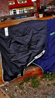 Výběhová deka pro koně BUCAS  RAIN + Quilt - 4