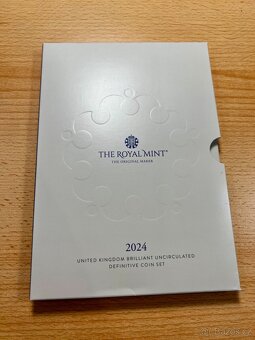 Sada pamětních mincí UK 2024 brilliant - 4