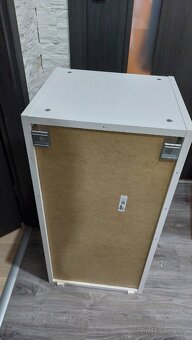 Korpus nastěnné skříňky metod, bílá, 40x37x80 cm - 4