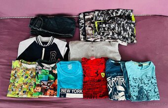 Softshell bunda a další 128-134 a Lego - 4