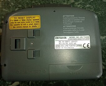 WALKMAN AIWA s rádiem HS-TX 406 - 4