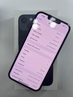 IPhone 13 64GB 77% Kondice Baterie ✅ - 4