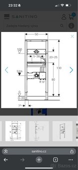 Geberit DUOFIX pro umyvadlo 111.558.00.1 - 4