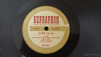 Šelakové gramodesky - Supraohon - 4