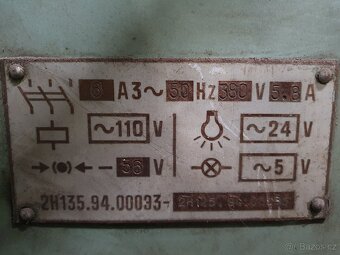 Stojanová vrtačka Zavod Lenina model 2H125 - 4