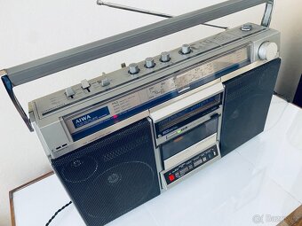 Radiomagnetofon/boombox Aiwa CS-660, rok 1981 - 4