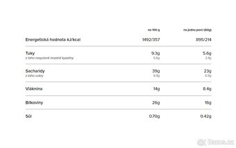 BULK Vegan Protein Blondie Narozeninový dort 60g - 4