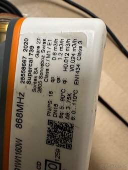 25ks měřičů tepla ENBRA SUPERCAL 739, rádio 868MHz - 4
