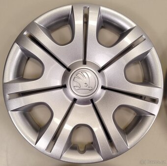 Poklice Škoda 14" 4ks - Nové, nepoužité - 4