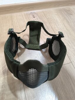 Airsoft kovová maska (mesh) – skoro nová - 4