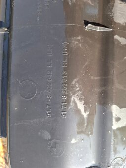 Plastový kryt pod čelní sklo pod stěrače bmw x5 e53 - 4