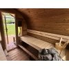 Zahradní sudová sauna 3M - s terasou - 4