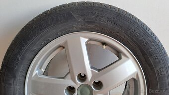 Alu kola 15" 5x100 letní pneu 195/65/R15 - 4