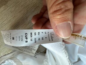 Nove luxusni body, jako svatebni, vel. 70B - 4