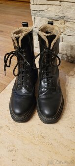 Skoro nové zimní teplé vysoké boty vel. 40 - 4